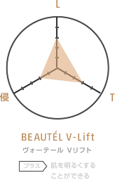 BEAUTÉL V-Lift BEAUTÉL V-Lift ヴォーテール Vリフト プラス 肌を明るくすることができる